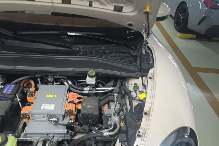 Used ORA Good Cat 2023 401 km Standard Range Premium Version Lithium Iron Phosphate Engine Bay Left