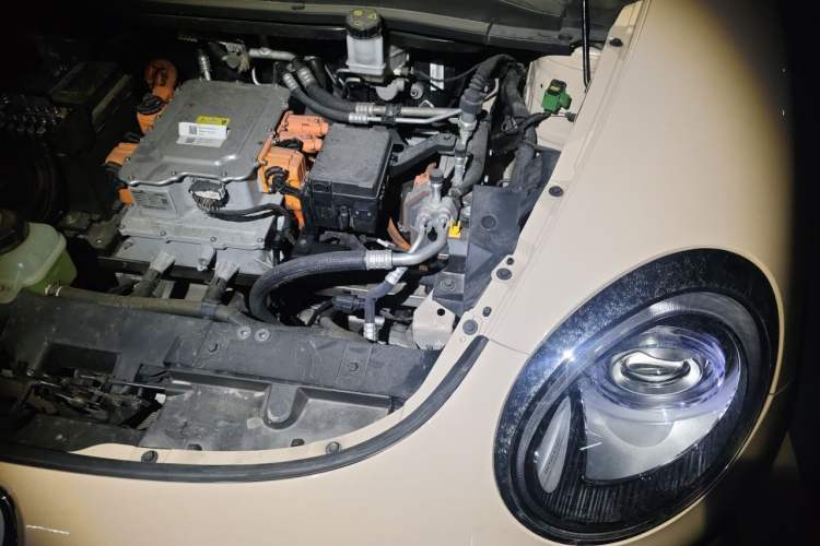 Used ORA Good Cat 2023 401 km Standard Range Luxury Version Lithium Iron Phosphate Engine Bay Left