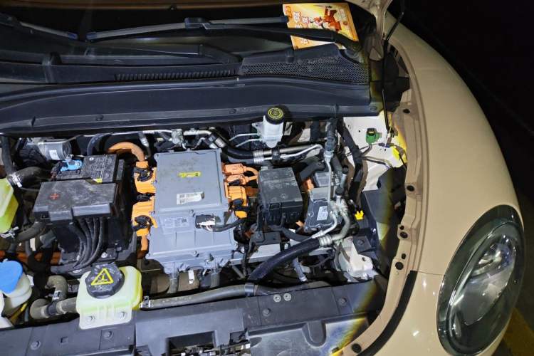 Used ORA Good Cat 2023 401 km Standard Range Premium Version Lithium Iron Phosphate Engine Bay Left
