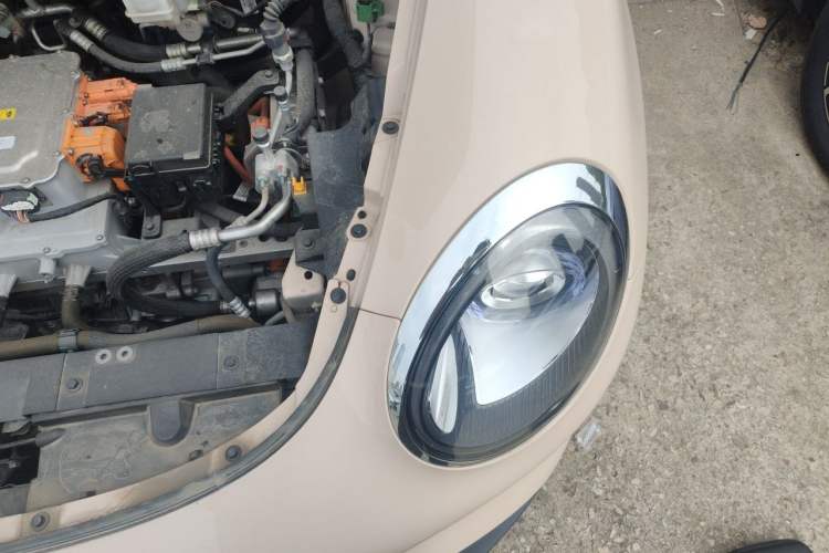 Used ORA Good Cat 2023 401 km Standard Range Prestige Version Lithium Iron Phosphate Engine Bay Left