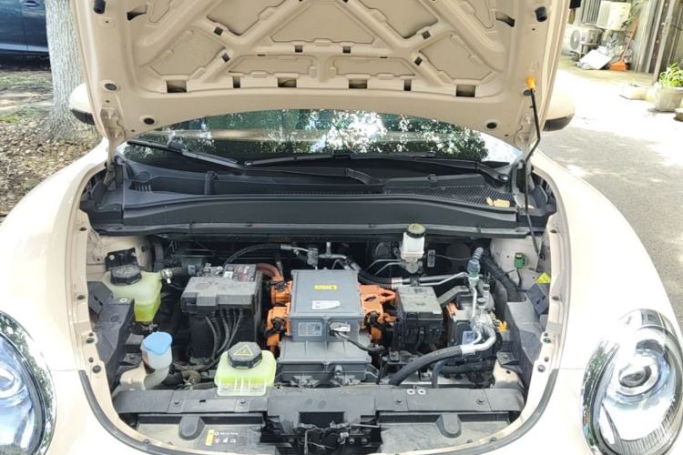 Used ORA Good Cat 2023 401 km Standard Range Luxury Version Lithium Iron Phosphate Engine Bay