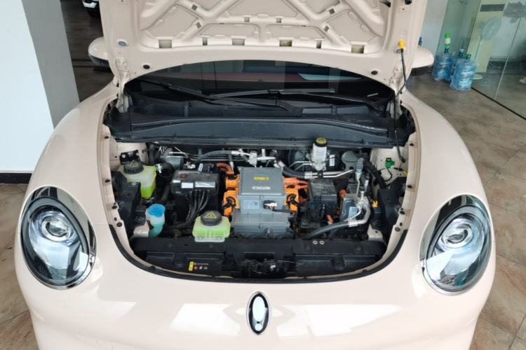 Used ORA Good Cat 2023 401 km Standard Range Luxury Version Ternary Lithium Engine Bay
