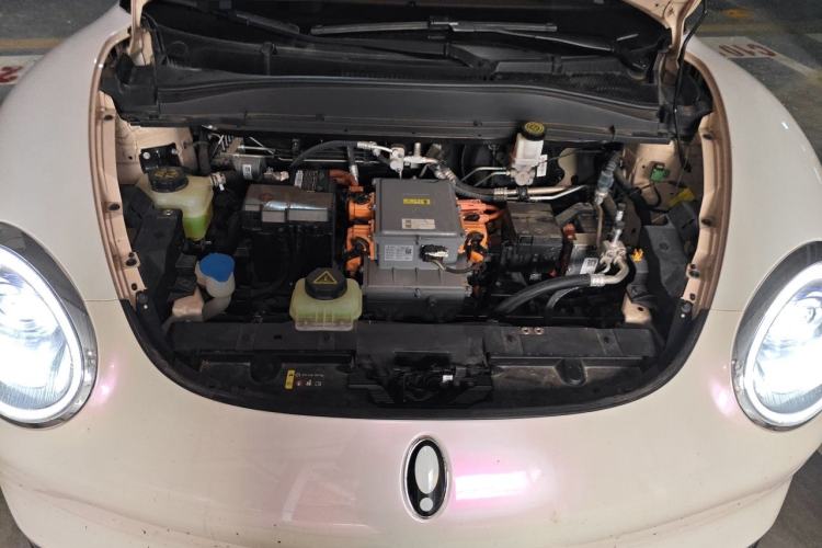 Used ORA Good Cat 2023 401 km Standard Range Luxury Version Lithium Iron Phosphate Engine Bay
