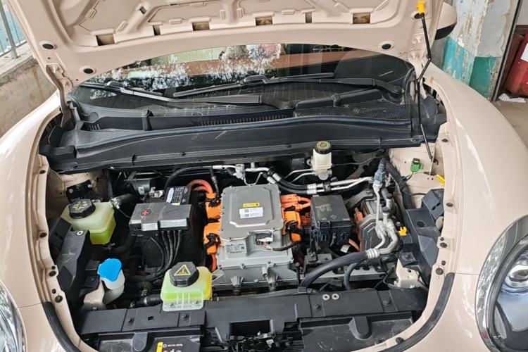 Used ORA Good Cat 2023 401 km Standard Range Comfort Version Lithium Iron Phosphate Engine Bay