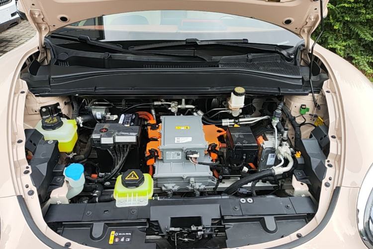 Used ORA Good Cat 2023 401 km Standard Range Luxury Version Lithium Iron Phosphate Engine Bay