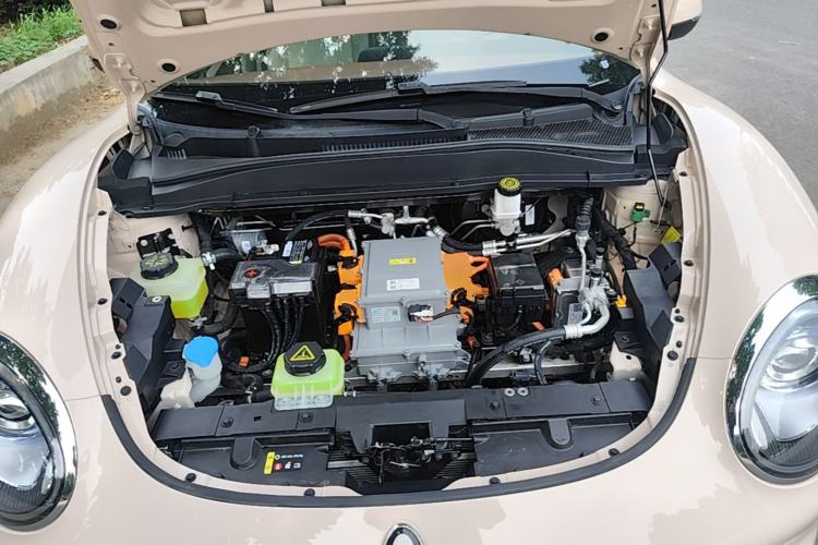 Used ORA Good Cat 2023 401 km Standard Range Luxury Version Lithium Iron Phosphate Engine Bay