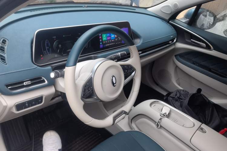 Used ORA Good Cat 2023 401 km Standard Range Luxury Version Lithium Iron Phosphate Center Console