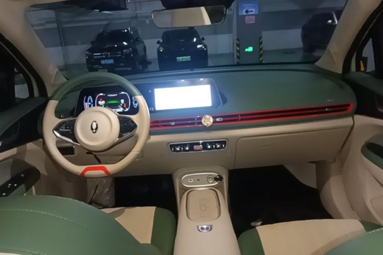 Used ORA Good Cat 2023 401 km Standard Range Luxury Version Lithium Iron Phosphate Center Console