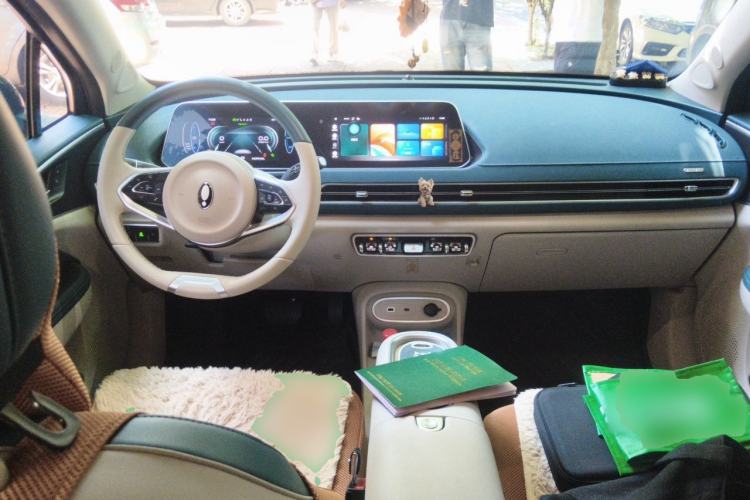 Used ORA Good Cat 2023 401 km Standard Range Luxury Version Lithium Iron Phosphate Center Console