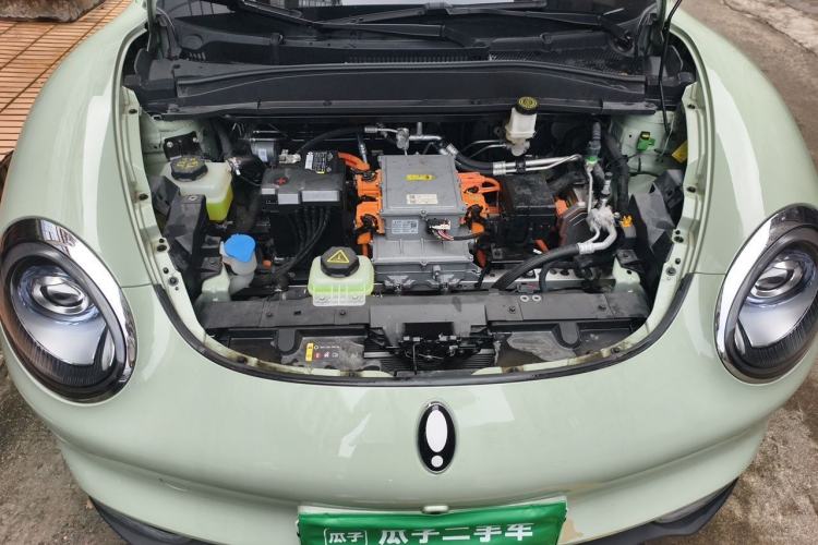 Used ORA Good Cat 2023 401 km Standard Range Luxury Version Lithium Iron Phosphate Engine Bay