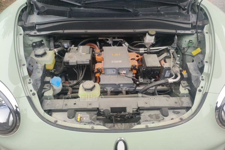 Used ORA Good Cat 2023 401 km Standard Range Luxury Version Lithium Iron Phosphate Engine Bay