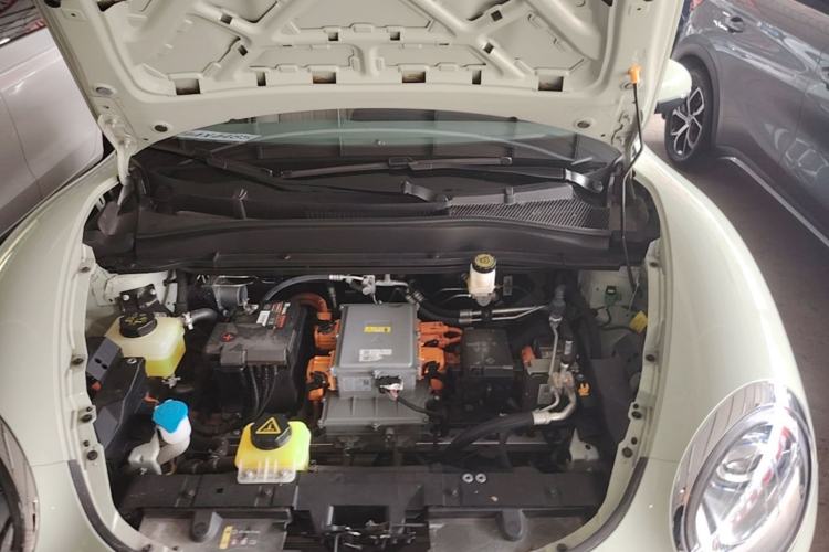 Used ORA Good Cat 2023 401 km Standard Range Luxury Version Lithium Iron Phosphate Engine Bay