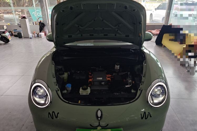 Used ORA Good Cat 2023 401 km Standard Range Luxury Version Lithium Iron Phosphate Engine Bay