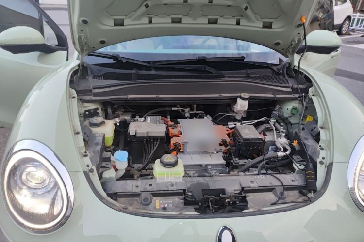 Used ORA Good Cat 2023 401 km Standard Range Luxury Version Lithium Iron Phosphate Engine Bay
