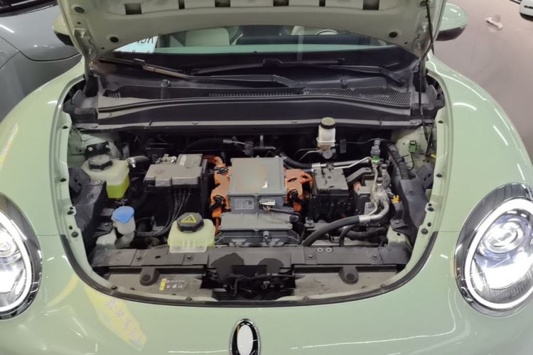 Used ORA Good Cat 2023 401 km Standard Range Luxury Version Lithium Iron Phosphate Engine Bay