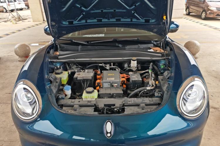 Used ORA Good Cat 2023 401 km Standard Range Luxury Version Lithium Iron Phosphate Engine Bay