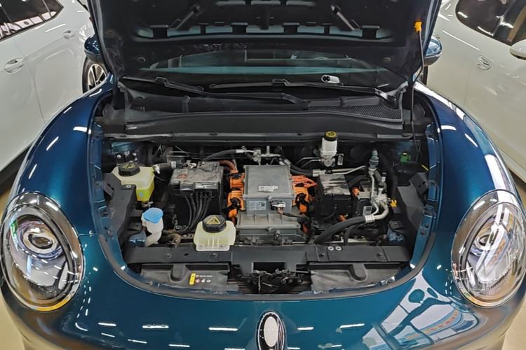 Used ORA Good Cat 2023 401 km Standard Range Luxury Version Lithium Iron Phosphate Engine Bay