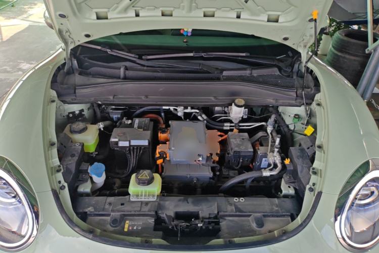 Used ORA Good Cat 2023 401 km Standard Range Premium Version Lithium Iron Phosphate Engine Bay