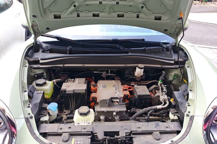 Used ORA Good Cat 2023 401 km Standard Range Luxury Version Lithium Iron Phosphate Engine Bay
