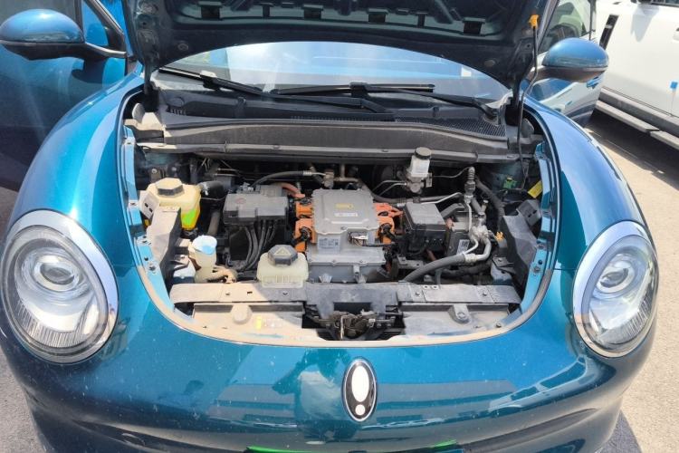 Used ORA Good Cat 2023 401 km Standard Range Comfort Version Lithium Iron Phosphate Engine Bay