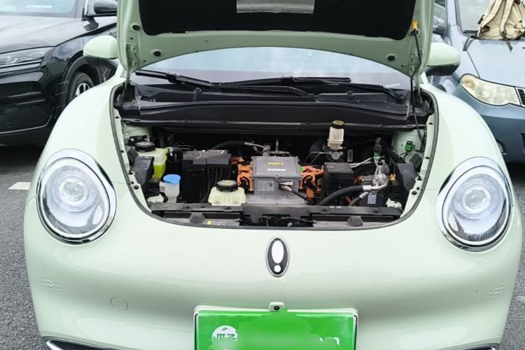 Used ORA Good Cat 2023 401 km Standard Range Luxury Version Lithium Iron Phosphate Engine Bay