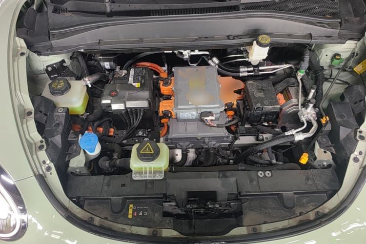 Used ORA Good Cat 2023 401 km Standard Range Luxury Version Lithium Iron Phosphate Engine Bay
