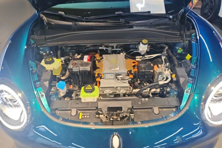 Used ORA Good Cat 2023 401 km Standard Range Luxury Version Lithium Iron Phosphate Engine Bay