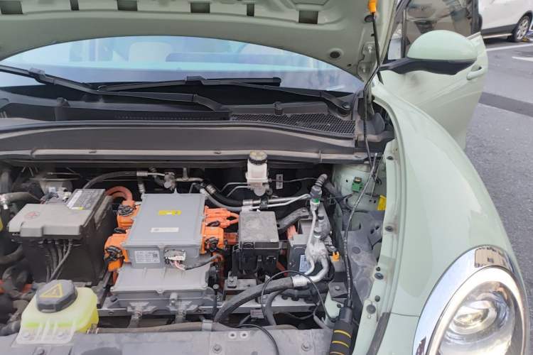 Used ORA Good Cat 2023 401 km Standard Range Luxury Version Lithium Iron Phosphate Engine Bay Left
