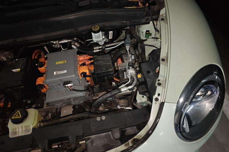 Used ORA Good Cat 2023 401 km Standard Range Premium Version Lithium Iron Phosphate Engine Bay Left