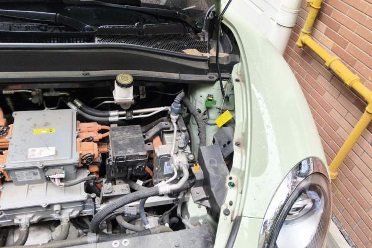 Used ORA Good Cat 2023 401 km Standard Range Luxury Version Lithium Iron Phosphate Engine Bay Left