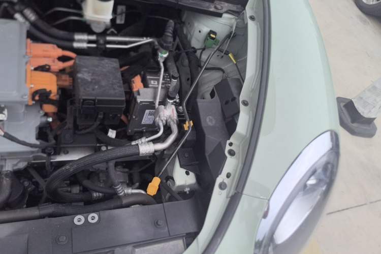 Used ORA Good Cat 2023 401 km Standard Range Luxury Version Lithium Iron Phosphate Engine Bay Left