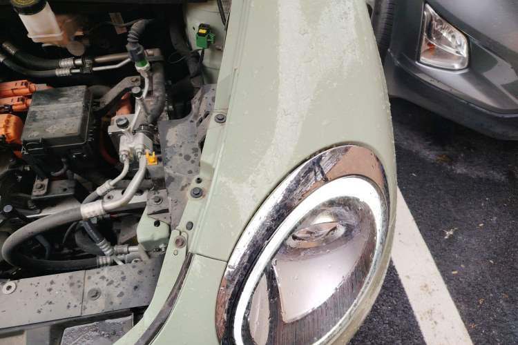 Used ORA Good Cat 2023 401 km Standard Range Premium Version Lithium Iron Phosphate Engine Bay Left