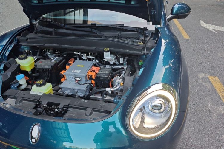 Used ORA Good Cat 2023 401 km Standard Range Premium Version Lithium Iron Phosphate Engine Bay Left