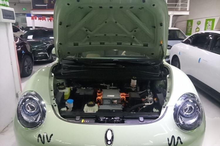 Used ORA Good Cat 2023 401 km Standard Range Luxury Version Lithium Iron Phosphate Engine Bay