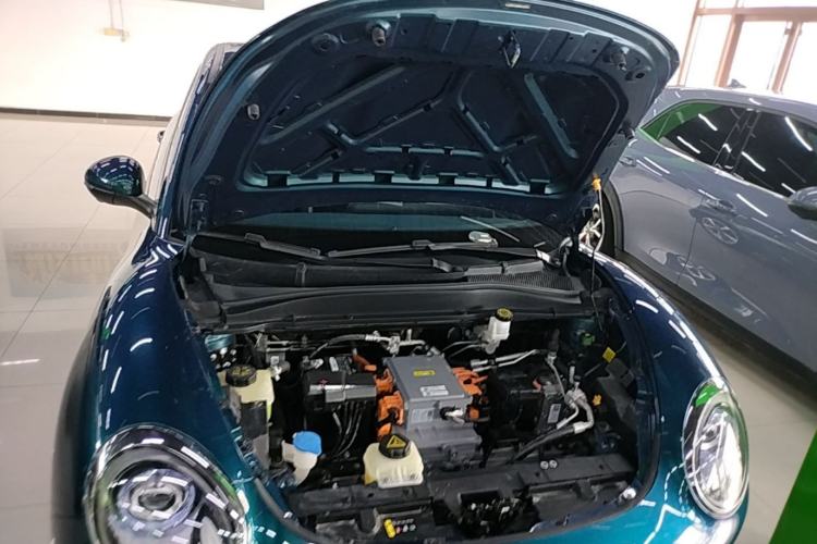 Used ORA Good Cat 2023 401 km Standard Range Luxury Version Lithium Iron Phosphate Engine Bay