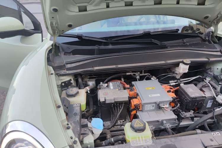 Used ORA Good Cat 2023 401 km Standard Range Luxury Version Lithium Iron Phosphate Engine Bay Right