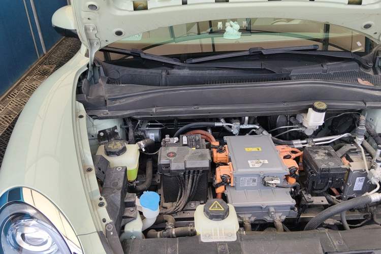 Used ORA Good Cat 2023 401 km Standard Range Luxury Version Lithium Iron Phosphate Engine Bay Right