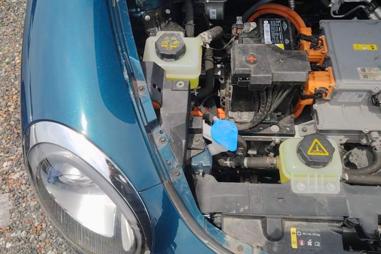 Used ORA Good Cat 2023 401 km Standard Range Luxury Version Lithium Iron Phosphate Engine Bay Right