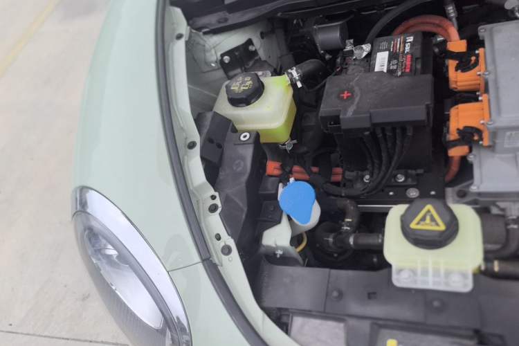 Used ORA Good Cat 2023 401 km Standard Range Luxury Version Lithium Iron Phosphate Engine Bay Right