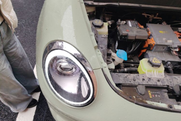 Used ORA Good Cat 2023 401 km Standard Range Premium Version Lithium Iron Phosphate Engine Bay Right