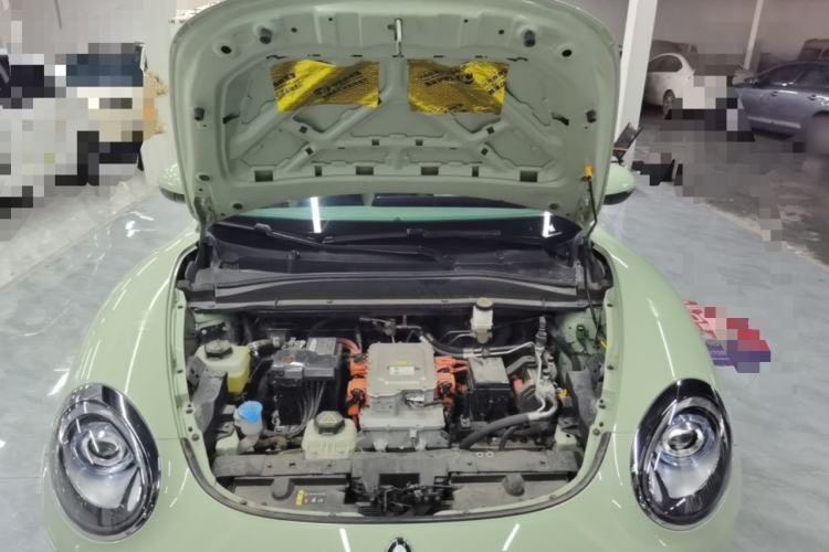 Used ORA Good Cat 2023 401 km Standard Range Luxury Version Lithium Iron Phosphate Engine Bay