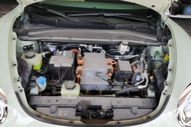 Used ORA Good Cat 2023 401 km Standard Range Luxury Version Lithium Iron Phosphate Engine Bay