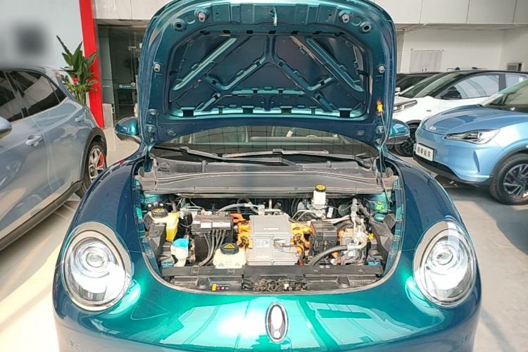 Used ORA Good Cat 2023 401 km Standard Range Luxury Version Lithium Iron Phosphate Engine Bay