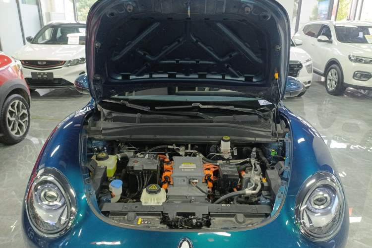 Used ORA Good Cat 2023 401 km Standard Range Luxury Version Ternary Lithium Engine Bay