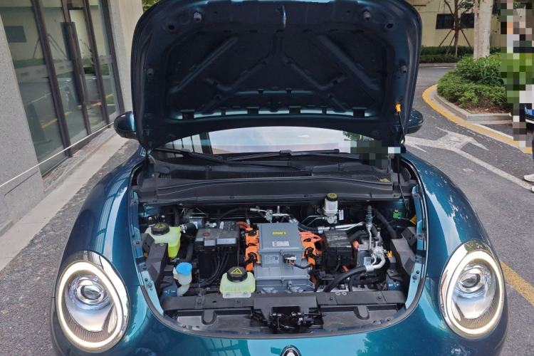 Used ORA Good Cat 2023 401 km Standard Range Premium Version Lithium Iron Phosphate Engine Bay