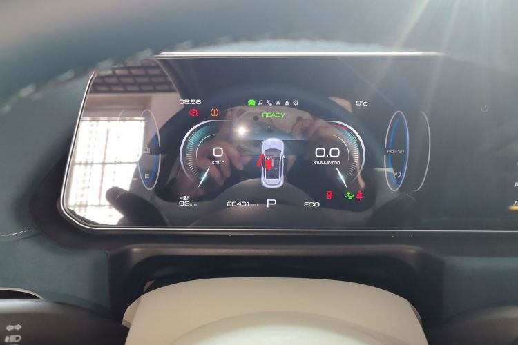 Used ORA Good Cat 2023 401 km Standard Range Luxury Version Lithium Iron Phosphate Instrument Cluster