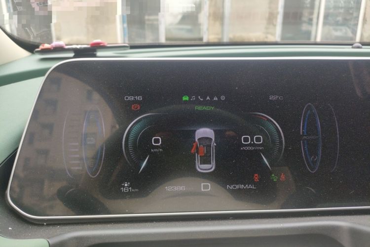 Used ORA Good Cat 2023 401 km Standard Range Luxury Version Lithium Iron Phosphate Instrument Cluster