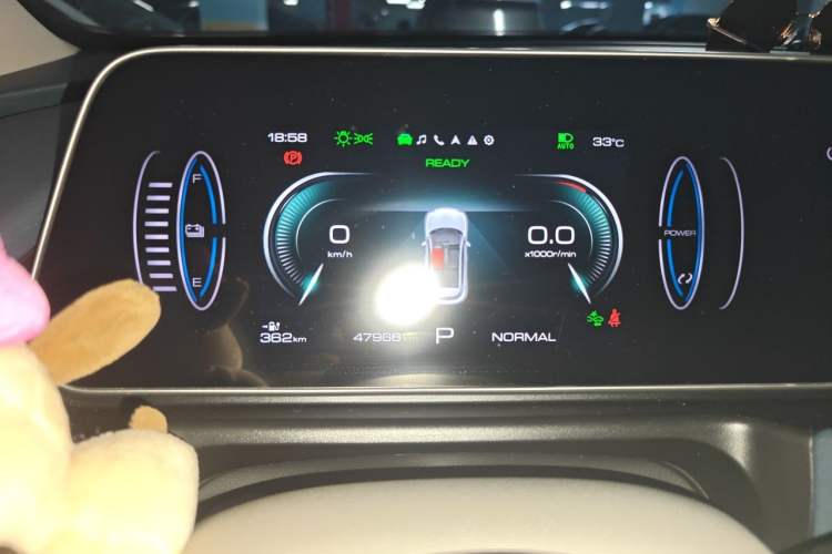 Used ORA Good Cat 2023 401 km Standard Range Prestige Version Lithium Iron Phosphate Instrument Cluster