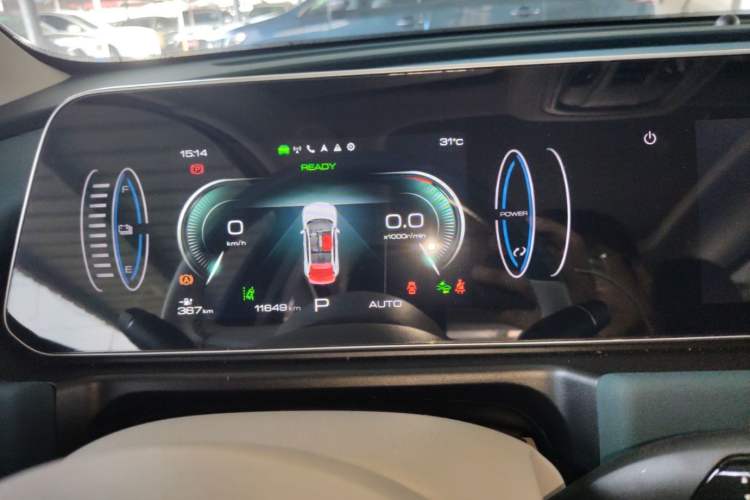 Used ORA Good Cat 2023 401 km Standard Range Luxury Version Ternary Lithium Instrument Cluster