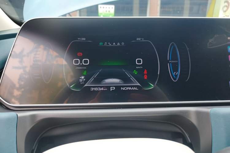 Used ORA Good Cat 2023 401 km Standard Range Prestige Version Lithium Iron Phosphate Instrument Cluster